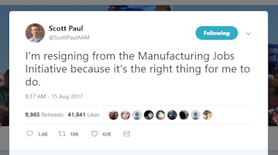 Scott Paul Tweet