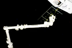 In this frame from NASA TV, the SpaceX Dragon capsule approaches the International Space Station on Wednesday, Aug. 16, 2017. The capsule pulled up Wednesday following a two-day flight from Cape Canaveral, Fla.