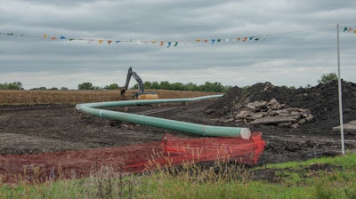 A portion of the Dakota Access pipeline.