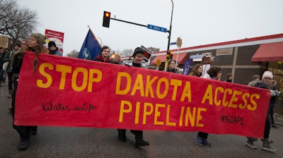 The state of North Dakota amassed as much as $43 million in extra policing costs due to the protests over the Dakota Access Pipeline.