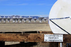 This Feb. 10, 2017 photo shows the radio antennas that make up the Very Large Array astronomical observatory are positioned in the background on the Plains of San Augustin west of Socorro, N.M. The Very Large Array is being used to make what astronomers say will be the sharpest radio image of a large swath of the sky as part of a 7-year project.