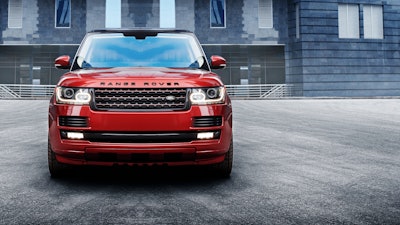 A Jaguar Land Rover Range Rover.