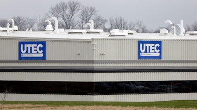 This Dec. 6, 2016, file photo shows the United Technologies Electronic Controls factory in Huntington, Ind. United Technologies is acquiring Rockwell Collins for $22.75 billion in order to expand its aerospace capabilities. United Tech, which makes Otis elevators and Pratt & Whitney engines, said Monday, Sept. 4, 2017, it's paying $140 per share in cash and stock for Rockwell Collins, a 9.4 premium over Tuesday's closing price, when reports of a deal surfaced.