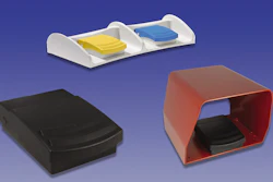 FM Series foot switches from Altech are designed for hands-free operation in light- or medium-duty applications.