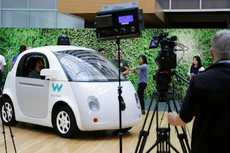 In this Tuesday, Dec. 13, 2016, file photo, the Waymo driverless car is displayed during a Google event in San Francisco. California regulators have taken an important step to clear the road for everyday people to get self-driving cars. The state's Department of Motor Vehicles on Wednesday, Oct. 11, 2017, published proposed rules that would govern the technology within California, where manufacturers have been testing hundreds of prototypes on roads and highways.