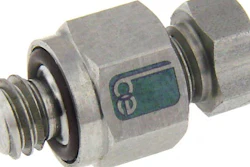 The MCB-32-303 compression fitting from Beswick is designed to fit 1/32-inch OD metal or hard plastic tubing