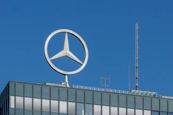 Mercedes Logo, Europa Center, Berlin, Germany, 2014 07 12 3346