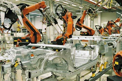 Robots in a German BMW factory.