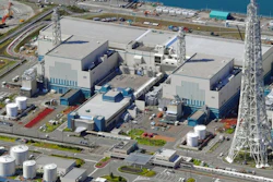 This Sept. 30, 2017 aerial photo shows the reactors of No. 6, right, and No. 7, left, at Kashiwazaki-Kariwa nuclear power plant, Niigata prefecture. Japanese nuclear regulators say two reactors run by the utility blamed in the Fukushima plant meltdowns have met their safety standards, saying the operator has since taken sufficient measures at another plant it owns. The Nuclear Regulation Authority unanimously approved Wednesday, Oct. 4, 2017, a draft certificate for No. 6 and No. 7 reactors at the plant in northern Japan operated by the Tokyo Electric Power Co. under stricter standards set after the 2011 Fukushima disaster.