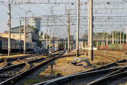 View On A Railroad Tracks 700587158 4072x2715