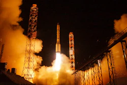 In this file photo taken on Tuesday, Sept. 12, 2017, The Proton-M rocket booster blasts off at the Russian leased Baikonur cosmodrome, Kazakhstan. Six decades after Sputnik opened the space era, Russia has struggled to build up on its Soviet-era space achievements and space research now ranks very low among the Kremlin's priorities.