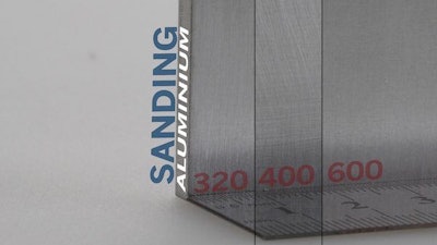 Aluminium Sanding Processes.