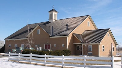 Maquam Shore water treatment plant in St. Albans, Vermont.