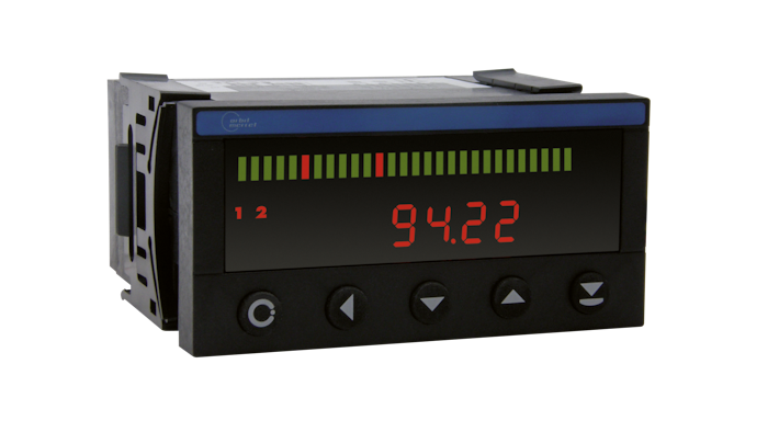 The OM 402UNI Series of universal panel meters from Bristol Instruments.