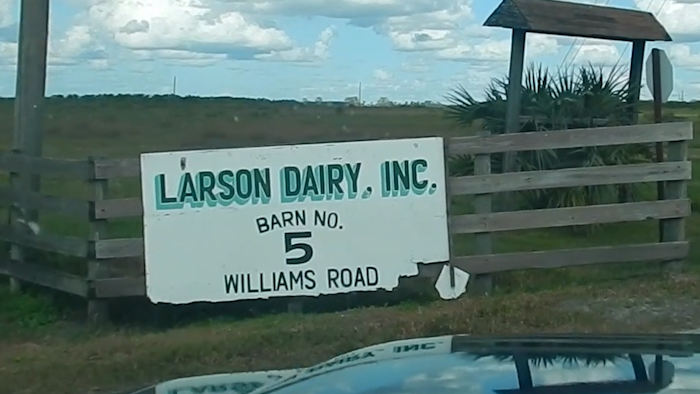 Screenshot taken from the undercover video.