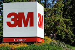 A sign in front of the 3M World Headquarters complex in suburban St. Paul, MN.