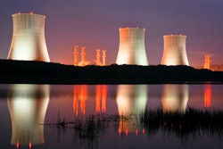 Illuminated Nuclear Power Plant At Night 146807010 2971x1975
