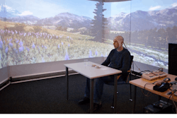 VTT's experiment show that Virtual Reality has significant effects on brain signals and consumer's evaluations of the pleasantness of their eating situation and emotional responses. The experiment was carried out in the CAVE environment at the University of Tampere.