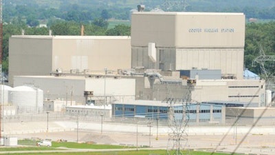 The Cooper Nuclear Power Station is seen near Brownville on Sunday, June 19, 2011.
