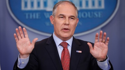 Environmental Protection Agency Administrator Scott Pruitt is set to speak privately to chemical industry executives next week during a conference at a luxury oceanfront golf resort. Pruitt is listed as the featured speaker at board meeting of the American Chemistry Council, a group that has lobbied against stricter regulations for chemical manufacturers.