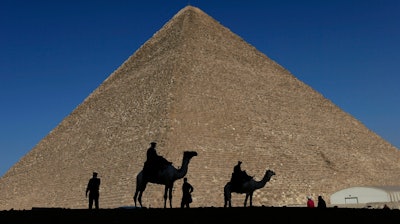 In a report published in the journal Nature on Thursday, Nov. 2, 2017, an international team says the 30-meter (yard) void deep within the pyramid is situated above the Grand Gallery, and has a similar cross-section.