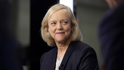 Meg Whitman is stepping down as the CEO of Hewlett Packard Enterprise. She'll be replaced by Antonio Neri, the company's president.
