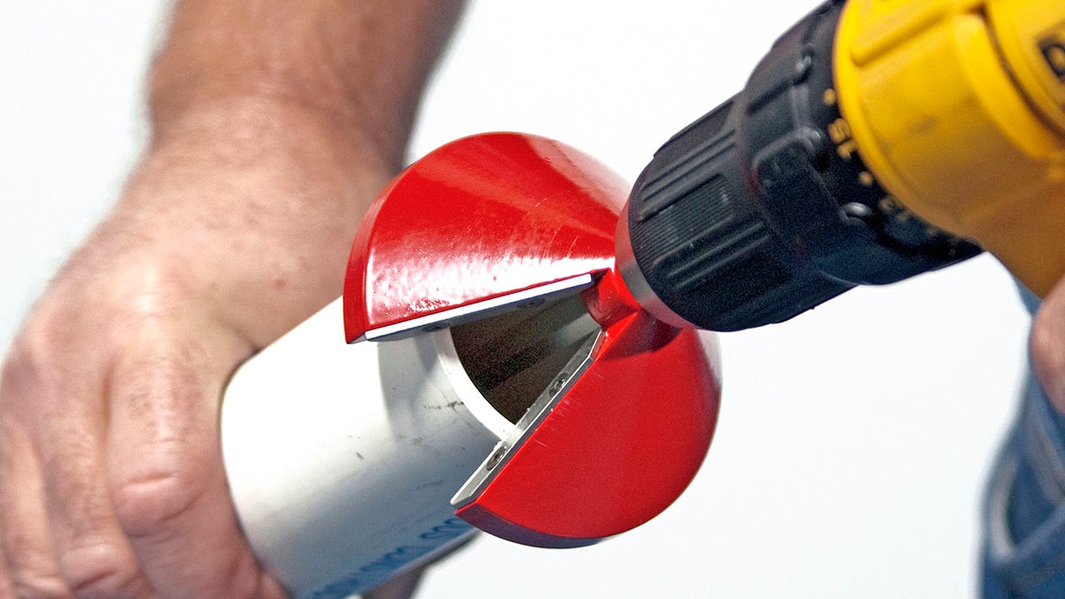 Plastic pipe chamfer deals tool