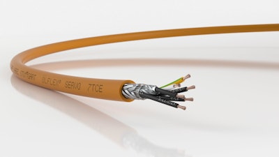 The ÖLFLEX SERVO 7TCE is a highly flexible, oil-resistant servo cable from Lapp Group.