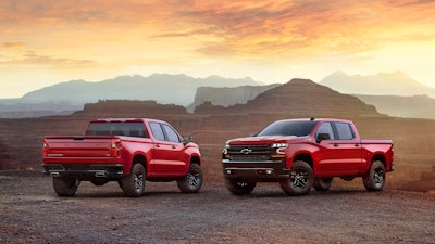 This photo shows the all-new 2019 Chevrolet Silverado.