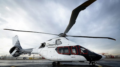 The third H160 prototype from Airbus.