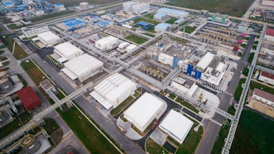 BASF’s Automotive Coatings Plant in Shanghai, China.