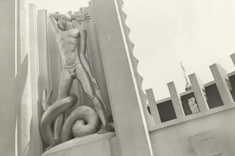 ‘Man Combating Ignorance’ – what’s science’s role? Century of Progress Records, 1927-1952, University of Illinois at Chicago Library.