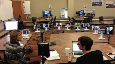 Remote students participating via robots feel more engaged and connected than students participating via traditional videoconferencing.