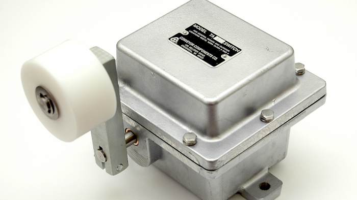 The model TA-2 TPS (tripper position switch) from Conveyor Components is designed to indicate when the tripper of a shuttle conveyor is located on a multiple discharge point.