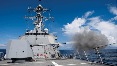 BAE Systems will deliver four additional Mk 45 Naval Guns under a new $46.8 million contract from the U.S. Navy.