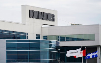 This Thursday, Oct. 29, 2015, file photo shows a Bombardier plant in Montreal. Delivering a big defeat to Boeing, a U.S. trade panel ruled Friday, Jan. 26, 2018, that the U.S. aircraft giant was not harmed by competition from Canada's Bombardier.