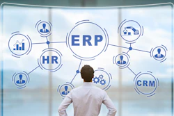 Manager Analyzing Erp On Ar Screen, Connections, Bi, Hr, Crm 820886246 4500x3000