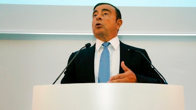 Renault-Nissan-Mitsubishi alliance head Carlos Ghosn.