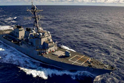 The USS Oscar Austin.