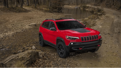 2019 Jeep Cherokee Trailhawk.