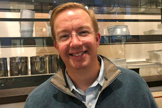 This Dec. 7, 2017, photo shows Alex Hawkinson, the founder of Samsung-owned smart-home appliance maker SmartThings, in New York. Hawkinson spoke to The Associated Press about the industry's evolution and how artificial intelligence is set to make internet connected devices even more useful.