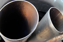 In this Aug. 2, 2017 file photo the exhaust pipes of a VW Diesel car are photographed in Frankfurt, Germany. The chairman of Volkswagen says that diesel exhaust tests involving monkeys were 'totally incomprehensible' and the matter must be 'investigated fully and unconditionally.' Monday's comments by Hans Dieter Poetsch, reported by the dpa news agency, come in the wake of a report by the New York Times that a research group funded by auto companies exposed monkeys to diesel exhaust from a late-model Volkswagen, while another group was exposed to fumes from an older Ford pickup.