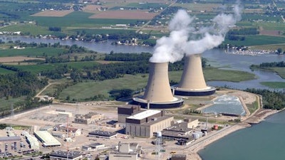 The Fermi 2 nuclear power plant in Newport, Mich., is on the western shore of Lake Erie in Monroe County.