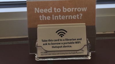The public library in Calais, Maine, lets users borrow Wi-Fi hotspots.