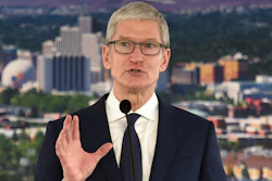 Apple CEO Tim Cook speaks during his visit to Reno, Nev., for a ceremony celebrating a new Apple warehouse on Wednesday, Jan. 17, 2018. 'Apple is a success that could only have happened in America, and we always felt a very big sense of responsibility to give back to our country and the people who have made our success possible,' said Cook on Wednesday.