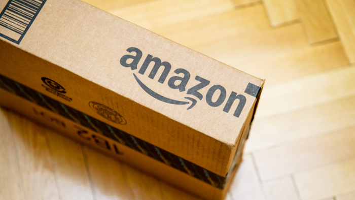 Amazon Logotype Printed On Cardboard Box 000085850561 Small