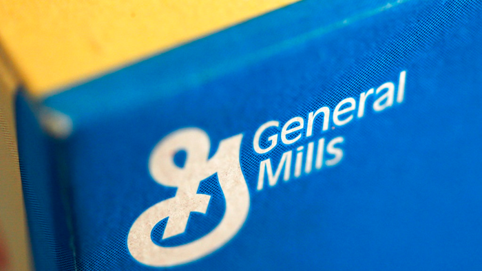 This Sept. 20, 2011, file photo shows a box of General Mills' Fiber One cereal, in Philadelphia. General Mills is buying Blue Buffalo Pet Products Inc. in a deal valued at about $8 billion. General Mills Inc. will pay $40 per Blue Buffalo share. That's a 17 percent premium to the pet food company's Thursday, Feb. 22, 2018 closing price of $34.12.