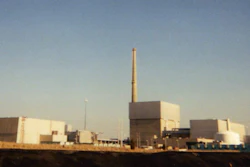 This 1998 photo shows the Oyster Creek Nuclear Generating Station in Lacey Township, NJ.