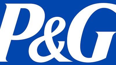 Pg Procter And Gamble Logo Blue Background