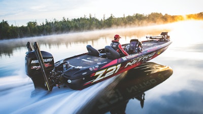 The Nitro brand boat from White River Marine Group.